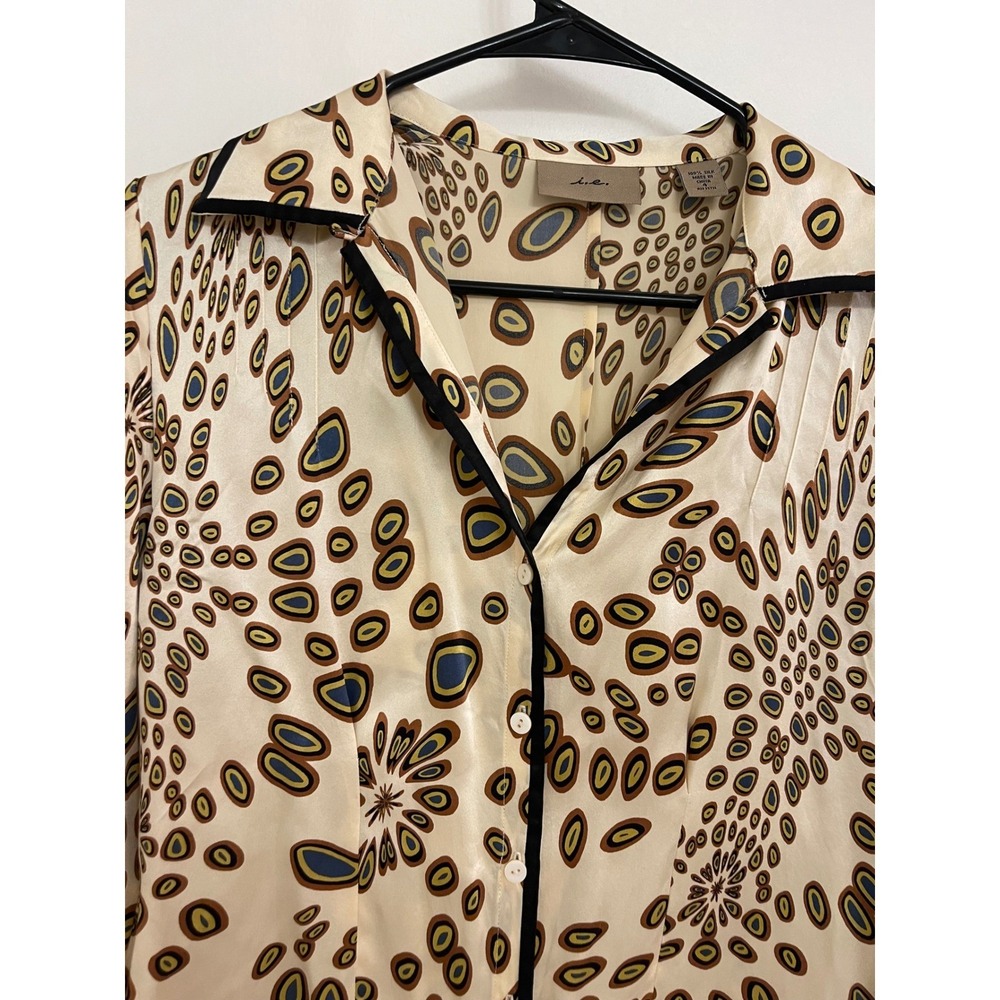 Vintage Silk Y2K Business Animal Print Chic Luxury Mobwife